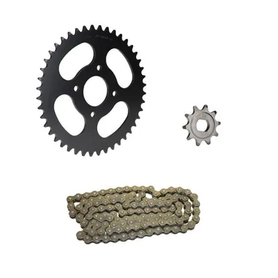 Obrázok produktu pre Reťazová sada 3-dielna čierna 10/44 zubov pre Hercules Prima 2 3 4 5 5 M 4 5 HR2 P 1 3 MX1 Optima