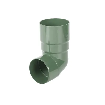 Produktbild von BRYZA 89° Fallrohrbogen aus Kunststoff Ø 90 mm, Grün RAL 6020