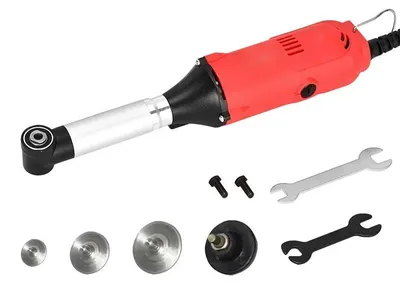 Immagine prodotto di Detergente per fughe di piastrelle in Vetroceramica - Smerigliatrice angolare elettrica da 350W - Smerigliatrice angolare - 6 livelli di velocità - Dispositivo per la pulizia e la lucidatura delle fughe delle piastrelle