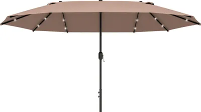 Produktbild von Sonnenschirm Oval Khaki 440 x 260 cm