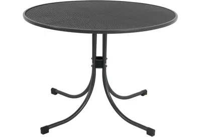 Produktbild von MWH Universal Gartentisch - Material: Metall, Farbe: Eisengrau, Maße: Dia 105 cmxDia 105 cmx74 cm; 879508