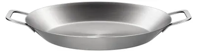 Produktbild von Paella-Pfanne, Ø 40 cm, Mehrschichtmaterial aus Edelstahl, für alle Herdarten einschließlich Induktion und Grill, backofen- und spülmaschinenfest