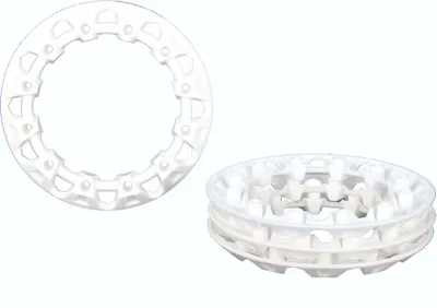Produktbild von Zierblende Felgenblende für Reifen Quadreifen 18x9,5-8 19x7-8 Quad ATV  Farbe: Weiß