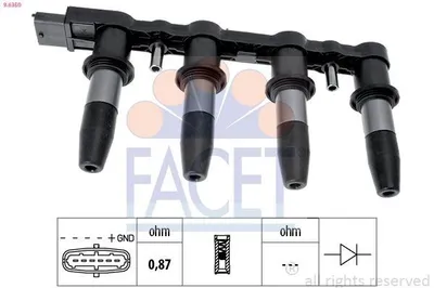Produktbild von FACET 9.6350 Zündspule