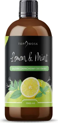 Image de Huile parfumée citron et menthe 1000 ml