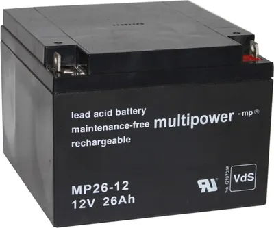 Produktbild von Hückmann Multipower Blei-Akku 117381