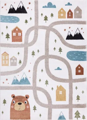 Obrázek produktu pro 160x220 cm Dětský kusový koberec Fun Polar cream