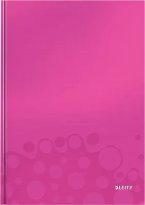 Produktbild von Leitz WOW A4, Pink, A4, 80 Blätter, 80 g/m², Hardcover