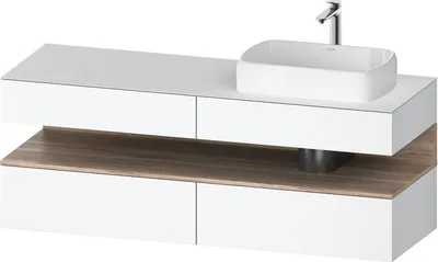 Produktbild von DURAVIT QA4778055180010 QTG KWTU WH Ek. 1600x550x600 Wß Mt. H