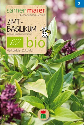 Produktbild von Zimtbasilikum |  Basilikumsamen von Samen Maier