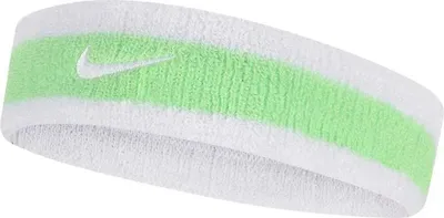 Image de Bandeau Nike Swoosh blanc et vert N0001544117OS