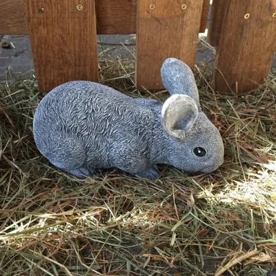 Produktbild von Terrassen Dekoration Gartentisch - Betonfiguren Hase Gartendekoration