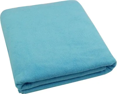 Produktbild von Großes Sauna Handtuch 90x180 cm türkis Duschtuch