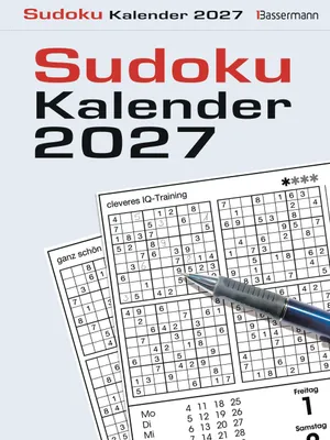 Produktbild von Sudokukalender 2027
