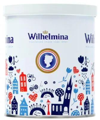 Produktbild von Wilhelmina Pepermunt Holland - Dose - 500 Gr Pfefferminz By Fortuin