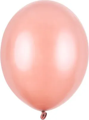 Produktbild von Strong Balloons 27cm, Metallic Rose Gold (1 Packung / 100 Stück)