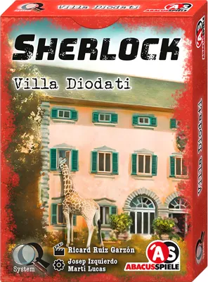 Obrázek produktu pro Karetní hra Sherlock: Villa Diodati pro 1-8 hráčů od 12 let