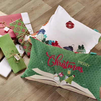 Produktbild von Kissenbezug Merry christmas 50x30 cm