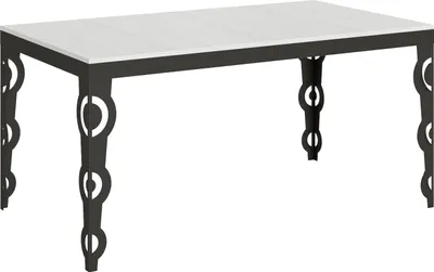Obrázek produktu pro Rozkládací stůl 90x160/264 cm Karamay Evolution Rám bílý jasan antracitový
