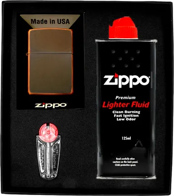 Obrázek produktu pro Sada zapalovačů ZIPPO RUSTIQUE BRONZE dárek No1