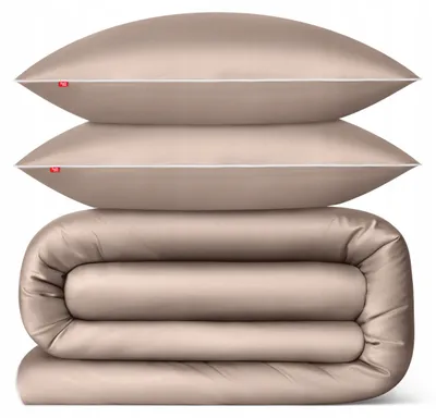 Produktbild von Softimi Baumwollsatin Bettwäsche-Set 160x200 cm 2 Kissenbezüge