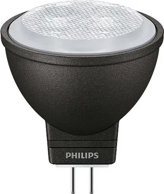 A studio shot of a Philips LED bulb.