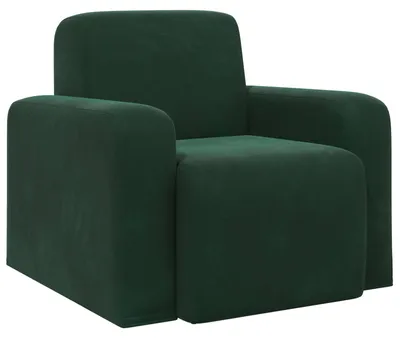 Immagine prodotto di Poltrona vidaXL, verde scuro, in velluto (V)