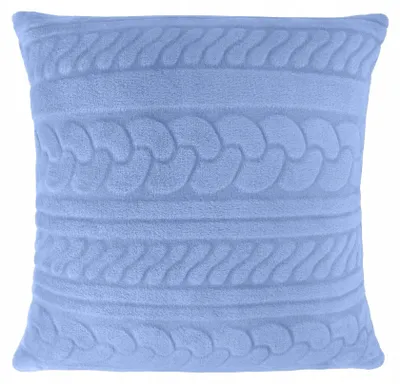 Produktbild von DOMAREX Zierkissenbezug 40x40 cm Blau Weich