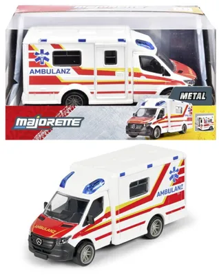 Obrázok produktu pre Majorette Mercedes-Benz Sprinter Ambulance, vozidlo, 3 rok / roky, Kov, Viacfarebný