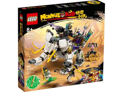 Produktbild von LEGO Monkie Kid 80043 Yellow Tusk Elephant