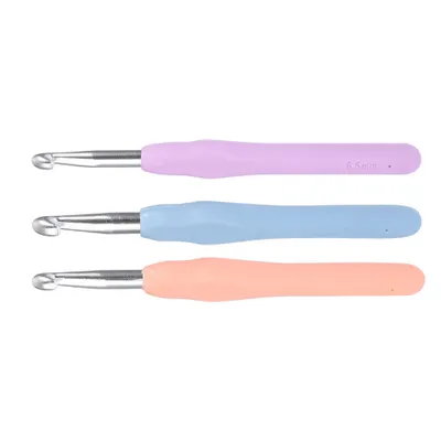 Produktbild von Häkelhaken, Häkelhaken, Aluminium-Häkelhaken, Häkelhaken-Set, Stricknadel-Werkzeuge