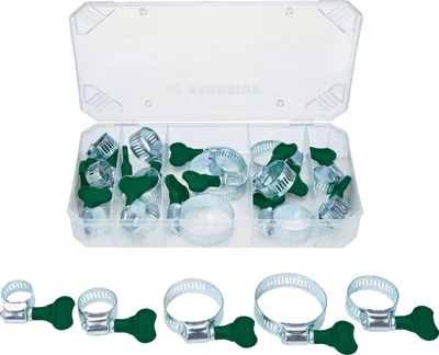 Produktbild von PARKSIDE® Kleineisensortiment (Schlauchklemmen mit Flügelkopf)