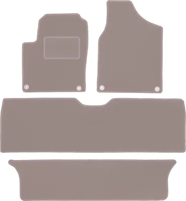 Produktbild von Velours-Autoteppiche für: Seat Alhambra I Minivan (1995-2010) Beige