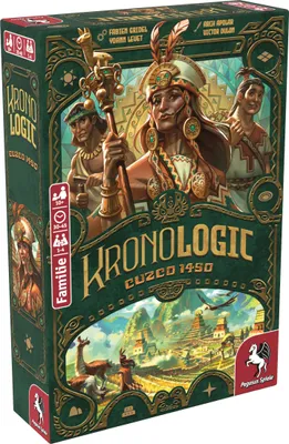Produktbild von Pegasus Kronologic – Cuzco 1450, Brettspiel, Familie, 10 Jahr(e), 30 min, 45 min, Familienspiel