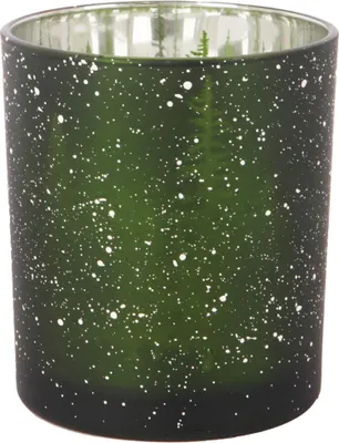 Produktbild von Windlicht Glas Ø 8 x 10 cm grün