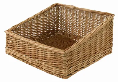 Immagine prodotto di Cesta espositore in vimini piccola cm 40x40xh21/12