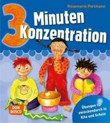 Produktbild von Portmann, R: 3 Minuten Konzentration