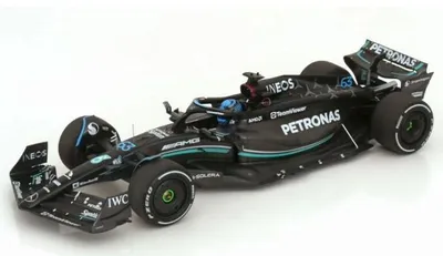 Obrázok produktu pre Minichamps 1:18, model vozidla MERCEDES-AMG PETRONAS FORMULA ONE TEAM, F1 W14 E PERFORMANCE, dizajn pretekača Georgea