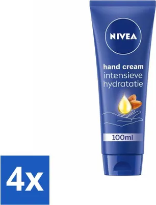 Produktbild von NIVEA - Handcreme - Pflegend - Intensive Feuchtigkeit - 100 ml - Vorteilspack - 4 Stücke