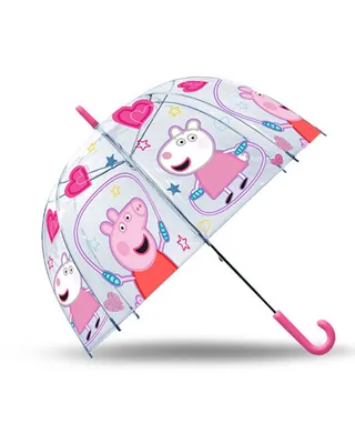 Produktbild von Peppa Pig Glocke Regenschirm 46 Cm Rosa  Rosa One Size