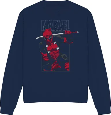 Produktbild von Deadpool - Sweatshirt für Herren/Damen Uni TV29223 (XL) (Marine)