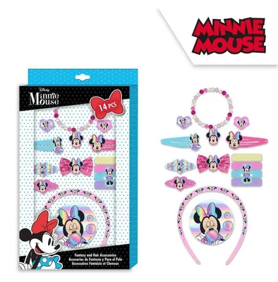 Produktbild von Disney Minnie Mouse - Haarschmuck Set - 14-teilig