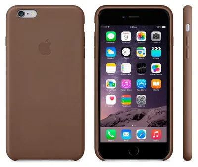 Zdjęcie produktu dla Apple MGQR2ZM/A, Pokrowiec, Apple, iPhone 6 Plus, 14 cm (5.5"), Brązowy