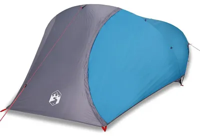 Image de vidaXL Tente de camping dôme 4 personnes bleue étanche à l'eau
