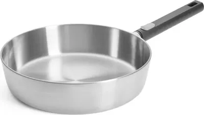 Produktbild von Woll, Logic Steel Hochrandpfanne, Ø 28 cm, 7 cm hoch, 3,7 Liter, mit abnehmbarem Stiel, Induktion
