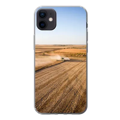 Produktbild von MuchoWow® Handyhülle Schutzhülle Hülle für iPhone 12 mini Feld - Bauernhof - Traktor - Landwirt - Landleben Silikon Softcase Handy Hülle - Bild