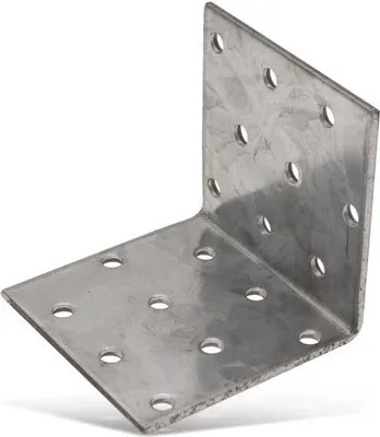 Produktbild von KRAFTMANN 80947 Winkelverbinder 60x60x60x2,5 mm, verzinkt