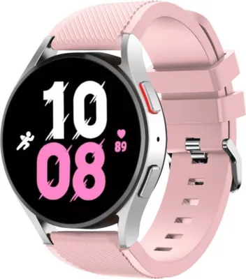 Produktbild von Strap-it Samsung Galaxy Watch 5 - 44mm Silikonarmband (Rosa)