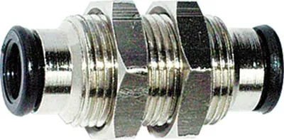Produktbild von Riegler Schottverschraubung »value line«, M14x1, Schlauch-Ø 6, MS vern.