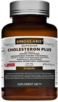 Zdjęcie produktu dla Singularis Cholesteron Plus, 60 kapsułek